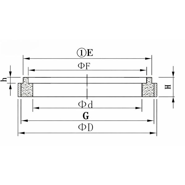 Cemented Carbide Seal Ring Customizable Mechanical Seal Rings Corrosion Resistant