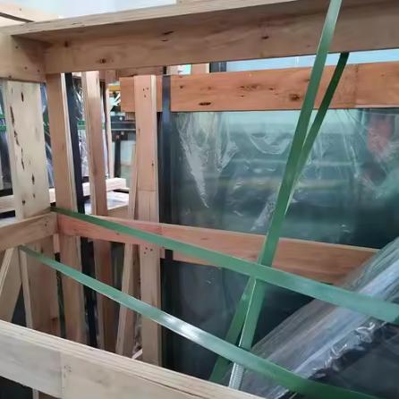 4mm 5mm 6mm de alta transparencia azul bronce gris negro verde rosa vidrio reflectante con intercala SGP vidrio espejo de una sola vía