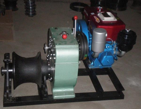 ISO Approved 4.1kw 30KN 5T Electric Cable Puller