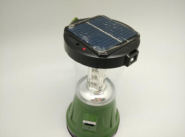 BN-3352 Solar Power Protrable Torch Light LED Camping Lantern