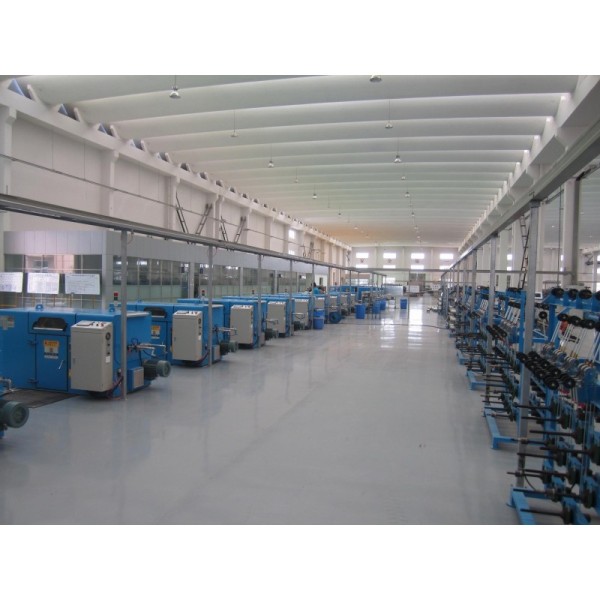 Blue Normal Wire Twisting Machine Double Twist Bunched Copper Wire Pay Off