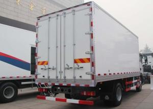 4X2 LHD 290HP Commercial Truck And Van With 5600*2300*600mm Body Cargo