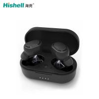 Auricular invisible negro de Bluetooth del ABS M1, auriculares de botón invisibles portátiles para el trabajo