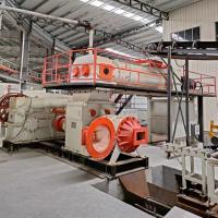 Briques d'argile rouge produites par une usine de briques automatique à double extrudeuse à vide à taille personnalisable