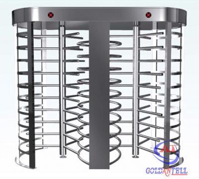 O torniquete alto completo da segurança de fonte da fábrica, personaliza o torniquete completo da altura com RFID/sistema biométrico