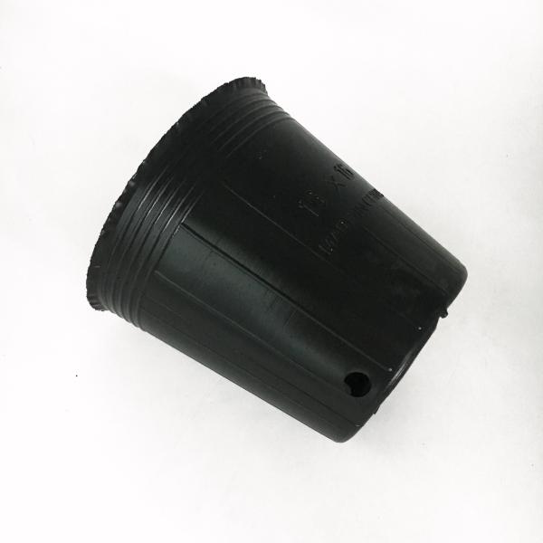 black plastic soft nutrition pot Chinese orchid seedling pot