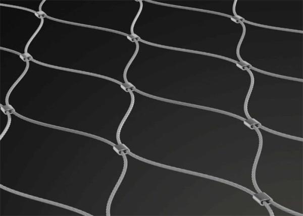 SS304 Wire Mesh Fencing Panels Ultrasonic Bath , High Tensile Perimeter Security Fencing
