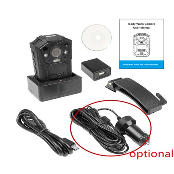 Ambarella H22 Police Body Camera With GPS 1080P Body Worn Video Camera Security HD DVR