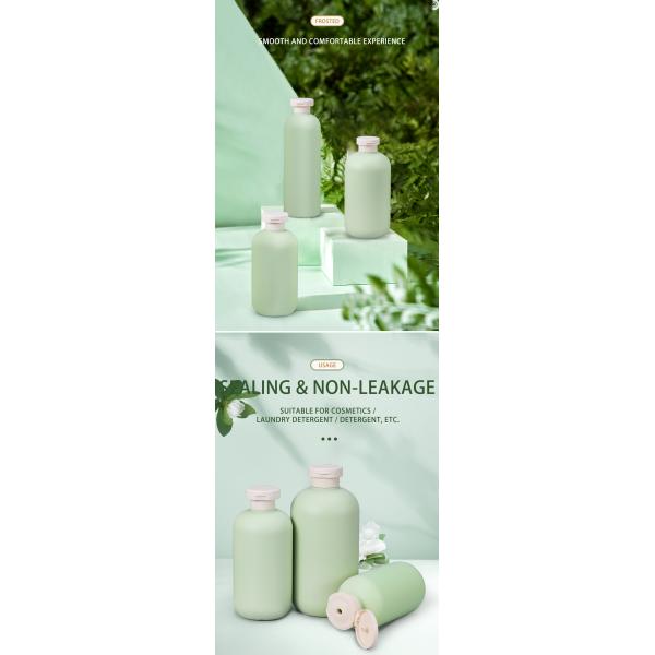 Экранная печать Косметические средства по уходу за кожей Сжатие бутылки Flip Top Cap для легкого нанесения лосьона на тело