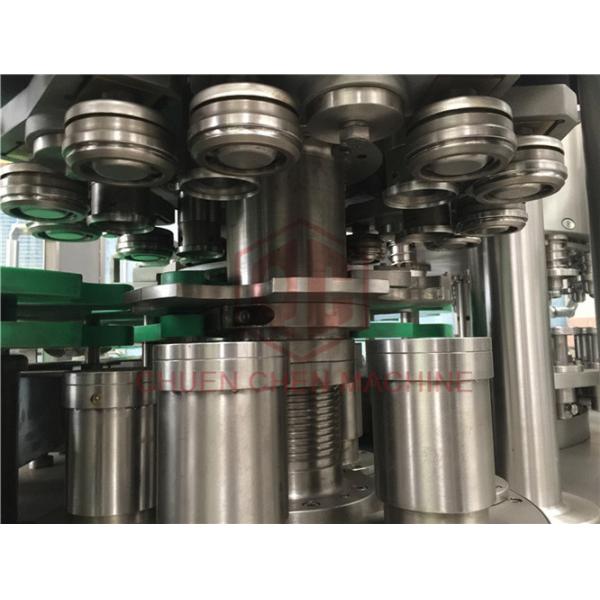 Volumetric Bottle Vial Filling Aluminum Canning Equipment With Bottle Washing