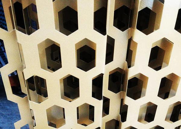 1.2m Length 10mm Metal Perforated Sheet For Wall Panels