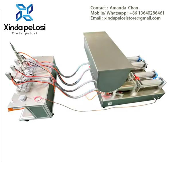 Automatic Bottle Filling Capping Labeling And Sealing Machine