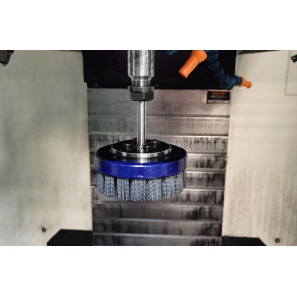 Дисковая щетка Абразивная проволока плоскость Промышленная литьевая щетка Слипы CNC машинного инструмента щетка