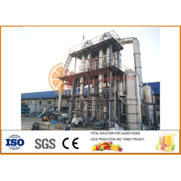 Complete Tomato Processing Line 1965t/h Cooling water Consumption