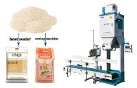 máquina de embalagem semi automática 100kg do malote dos pedaços da soja 1.3kw