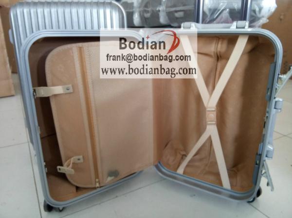 new arrival cheap 3pc hard shell abs pc luggage set baigou factory export