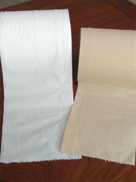 2-5 Ply Bamboo Toilet Tissue Paper with Strong Strength and Embossed Pattern
