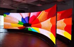 Indoor Outdoor Soft LED Flexible Display Module P4 with Advertising Effect