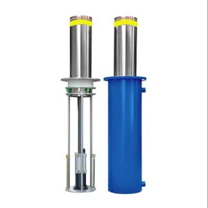 Противотеррористическое перехват безопасность гидравлический телескопический боллард с 1000 мм подъемной высоты