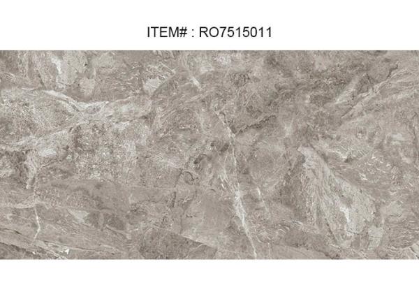Honed Finish Porcelain Rectangular Ceramic Floor Tile Grey Color Metamorphic Rocks Look