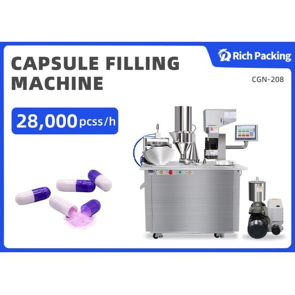 Customizable and Semi Automatic Capsule Filling Machine for Pharmaceutical Manufacturing