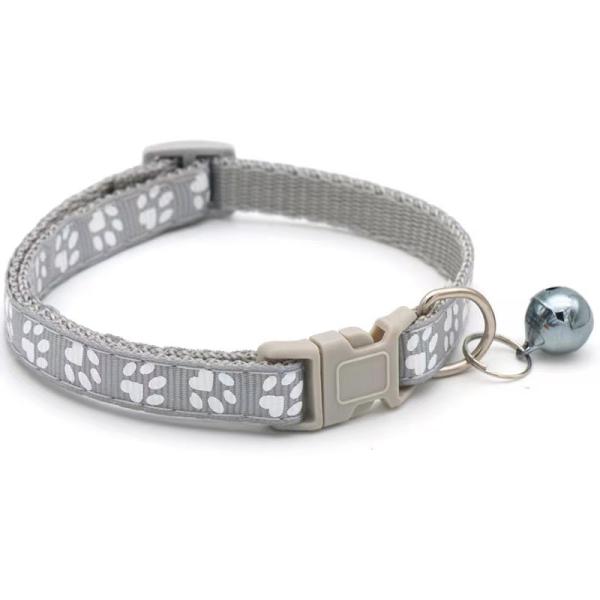 Factory Wholesale Cat Collar Pet Bell Collar Multi Color Cat Accessory Safety Buckle Collar For Cat And Puppy