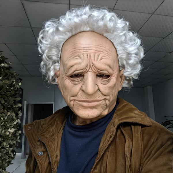 Latex Human Masks for Facial Disguise - One Size Fits Most and Lightweight 250g for Entertainment and Workshops