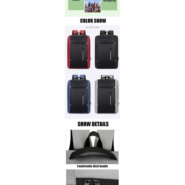 OEM Large Capacity Oxford Sports Backpacks Multifunctional For Students