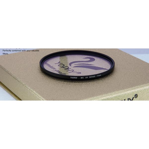 77mm High Definition Multi Coated Camera Lens UV Filter With Ultra Thin Elegant Black Frame