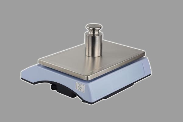 Electronic Grocery Weight Machine With Three LCD Displays Counting
