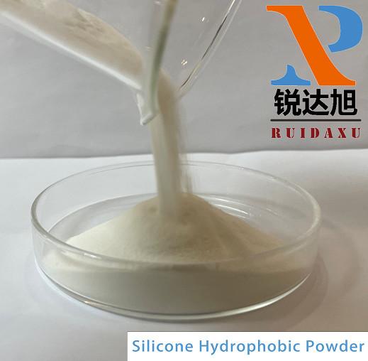 SILICONE HYDROPHOBIC POWDER white flowing powder organosilicon hydrophobic agent for cement-based polymer waterproofing mortar, hard waterproofing mortar, gypsum-based mortar, self-leveling