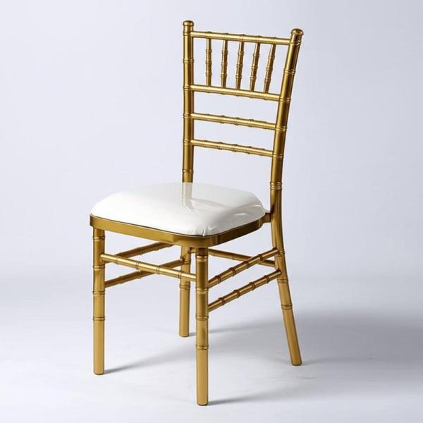 Gold Stainless Steel Wedding Chairs Royal Wedding Chair Rentals W49xD53xH94cm