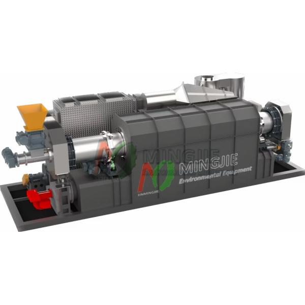 Continuous Air Flow Pyrolysis Wood Charcoal Making Machine with Customize Voltage
