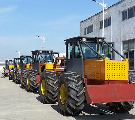High quality wheel skidder for logging 8ton cable skidder for sale