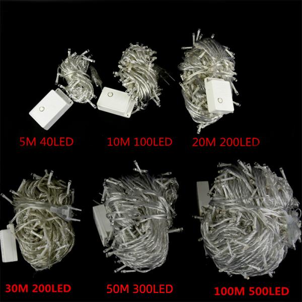 LED Christmas Tree Fairy Lights 6M 40LEDs Party String Light Wedding Home Indoor Outdoor Garland Decoration LED Holiday Lighting