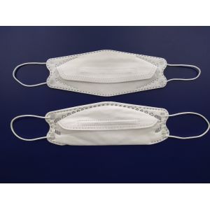 Пыль защитной маски Н95 медицинских материалов устранимая анти- 4 Плы с гибким Эарлооп