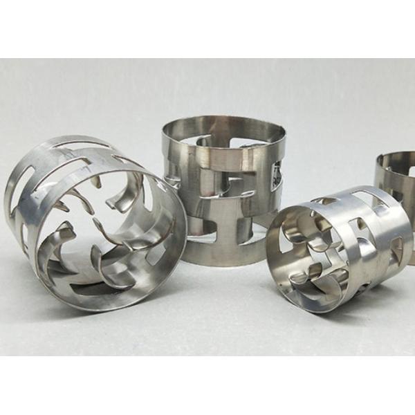 25*25*0.3mm Pall Ring Metal Tower Packing For Gas Scrubbing SS304