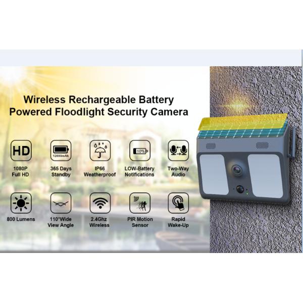 H.264 Solar WiFi Camera
