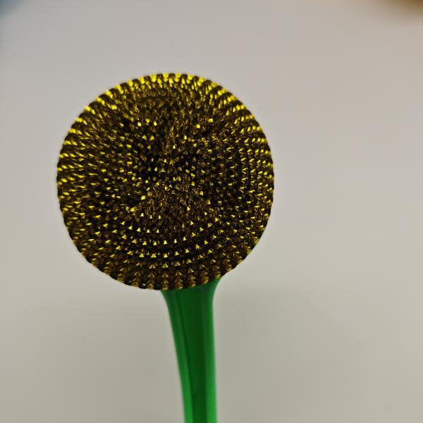 Stainless Steel Kitchen Scrubber with Scouring Ball for Pots and Pans