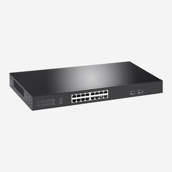 O ponto de entrada portuário do gigabit 16 da camada 2 controlou o interruptor com portos SR-SG2218FP de SFP de 2 gigabits