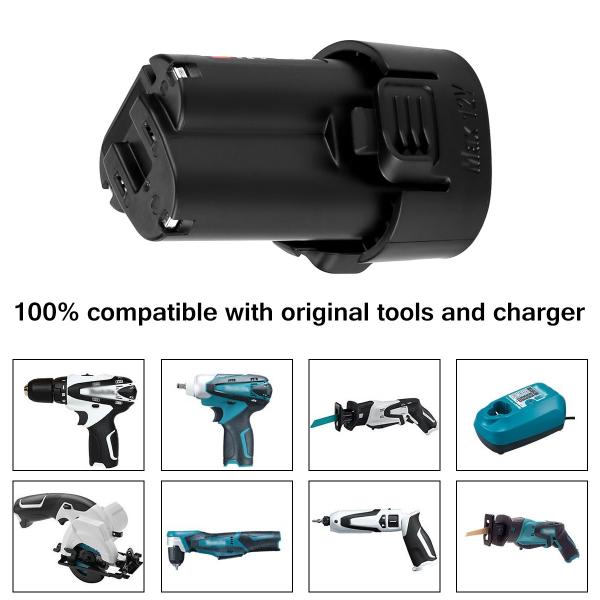Аккумуляторные аккумуляторные дрели FCC RoHS 10.8V 3.5AH Makita Блоки батарей