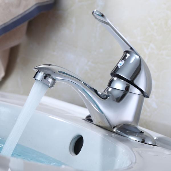 304 Stainless Steel Waterfall Sink Faucet for Bathroom Polished Lead-time 7-15 Days