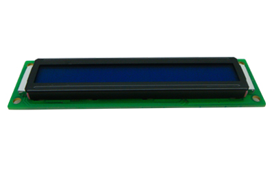 Negative COB 16x1 Character LCD 1601 Display With STN Blue Type Custom