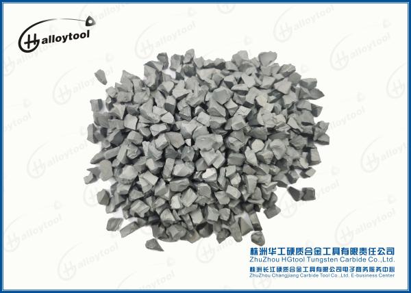 Wear Resistance Irregular Crushed YG8 Tungsten Carbide Granules