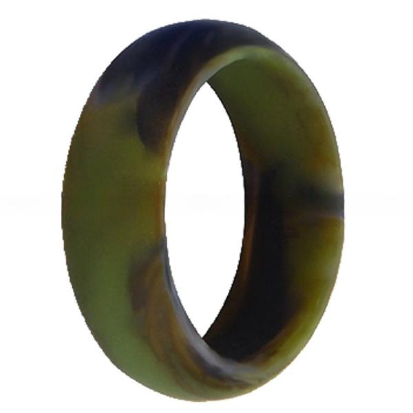 Geometric Channel Setting Silicone Rubber Band 8mm for Outdoor Sports Mountaineering