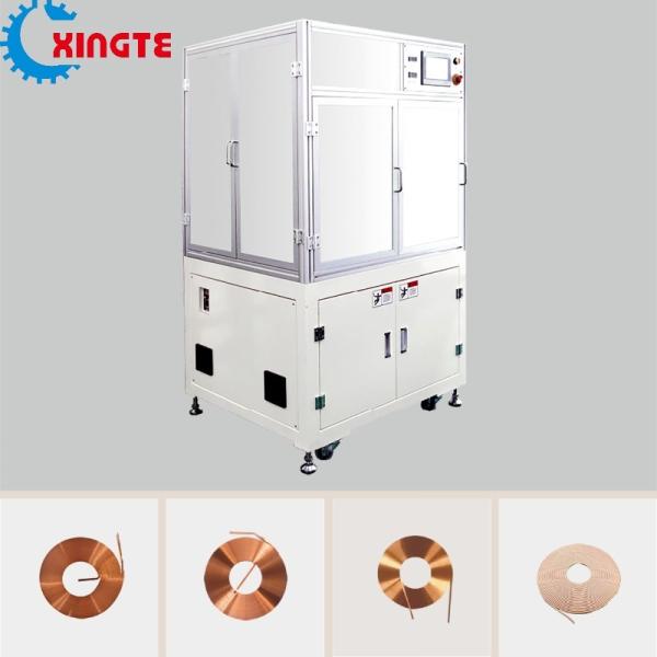Wireless Charger Receiver Air Coil Winding Machine 120pcs/H 99.8% Yield rate