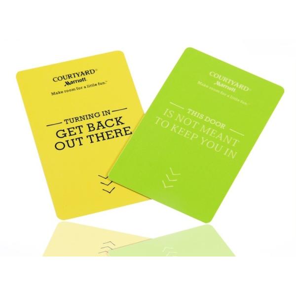 プログラム可能 スマート ホテル ルーム RFID キーカード カスタム ホテル キーカード OEM