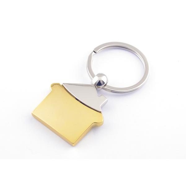 Star Engraved Metal Keychains Engraved Metal Keyrings With Small Diamond