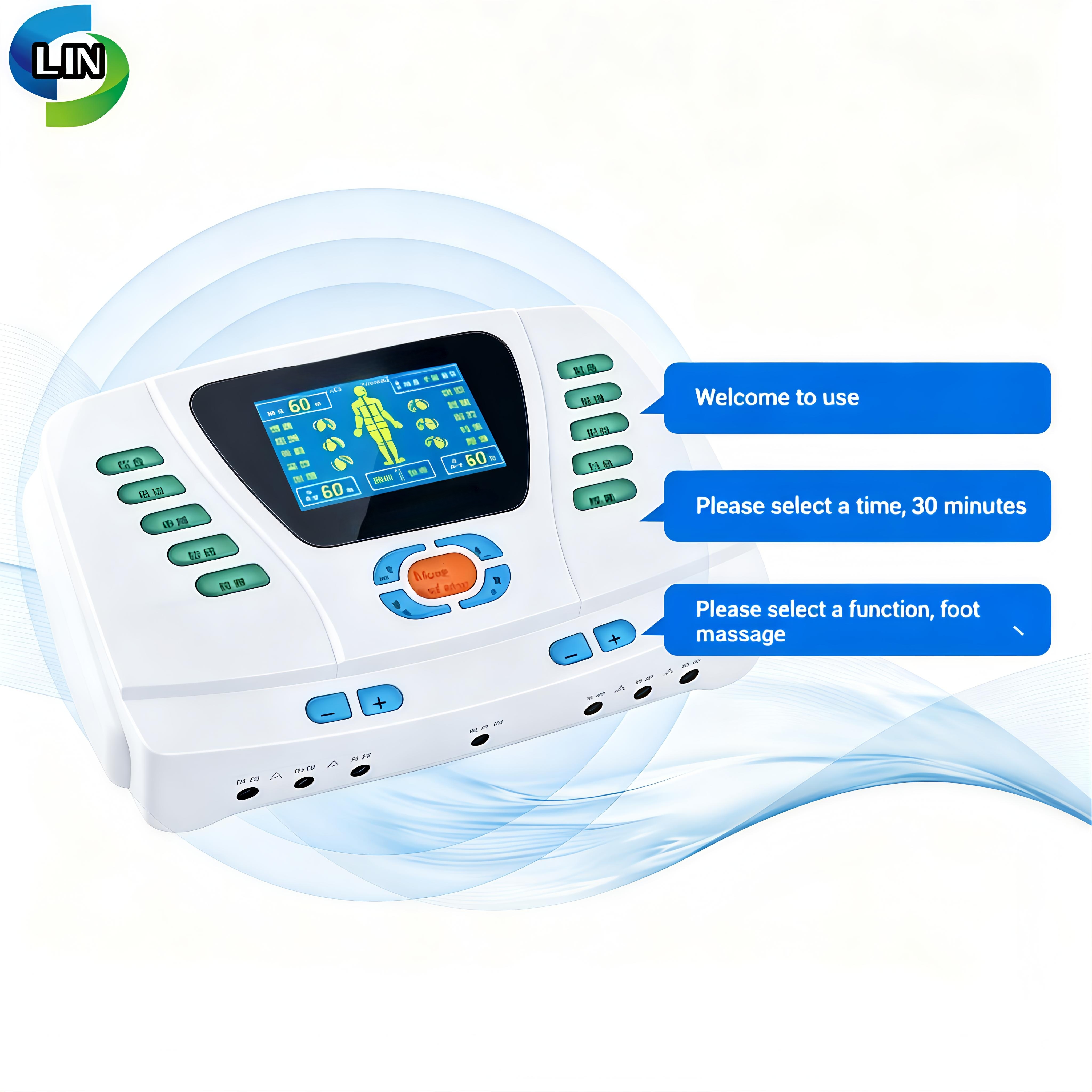 Medium-Frequency Massager for Physical Therapy with Simple Operation to Relieve Target Muscle Soreness