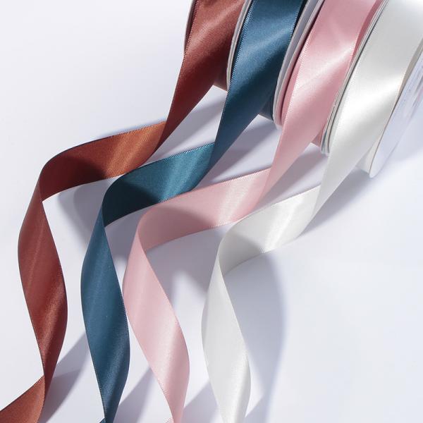 Florist Packaging Solid Color 	Gift Wrap Ribbon Decorative Christmas Ribbon 25mm